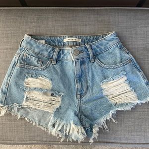 PACSUN HIGH RISE FESTIVAL SHORTS